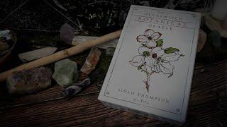 Hedgewitch Botanical Oracle Deck and Field Guide Unboxing and Review