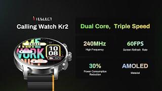 Kieslect  Kr2 | Calling Watch | Dual Core | Triple Speed