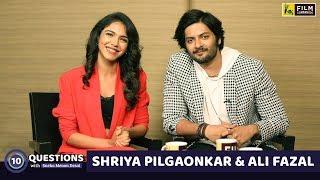 10 Questions with Ali Fazal & Shriya Pilgaonkar | Sneha Menon Desai | Mirzapur