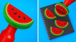 GENIUS PAINTING TECHNIQUES FOR BEGINNERS! Easy Art Hacks & Creative Ideas by 123 GO!