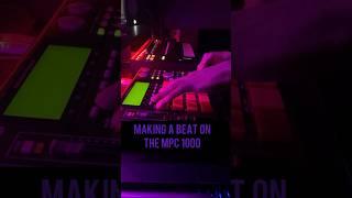 Making a Beat on the Akai MPC 1000