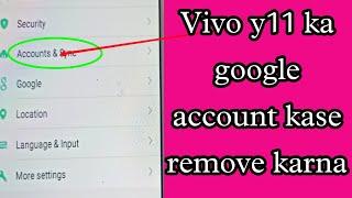 who vivo y11 remove google account syn@rafiq mobile com