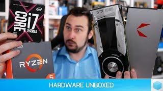 Ryzen 5 1600 vs. Core i7-7700K using Vega 64 & GTX 1080