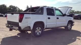 2003 Chevrolet Avalanche 1500 4WD | Online Auction on Repocast.com