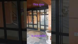 This door is AUTOMATIC!?!?