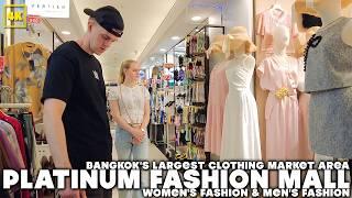 The Platinum Fashion Mall , Largest Clothing Shopping mall in Pratunam Bangkok!(July 2024)