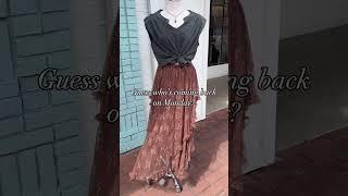 Viral Boho cowgirl dreamer lace skirt is back by popular demand! Shop today before they are gone