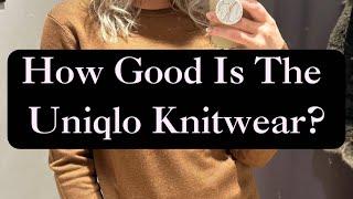 How Good Is Uniqlo Knitwear?