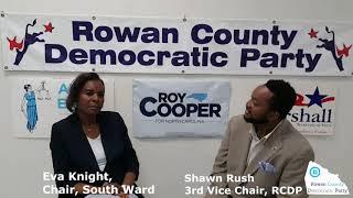 Meet your Fellow Rowan Democrats! Eva Knight, Chair, South Ward Precinct Democrats