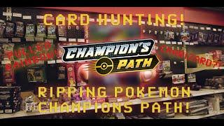 CARD HUNTING WENT TO TARGET SEARCHING FOR SPORTS CARDS! (RIPPING CHAMPIONS PATH & PULLED RAINBOW)#13