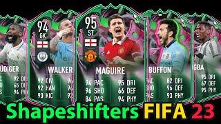 All Shapeshifters cards in FIFA 23