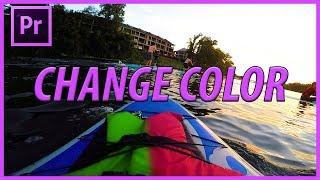 How to Change Color in Adobe Premiere Pro CC (2017)