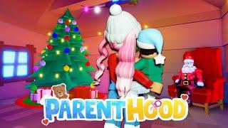 TAKING MY SON TO MEET SANTA! | Roblox Parenthood Roleplay