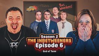 WILL'S ACCIDENT HAD US IN STITCHES!  Americans React to THE INBETWEENERS - S2E6 'End of Term'