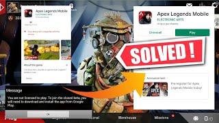 HOW TO INSTALL APEX LEGENDS MOBILE  | % PROBLEM SLOVED !