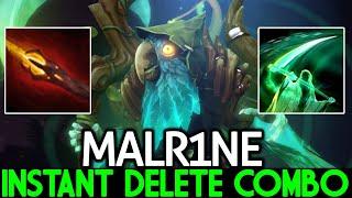 MALR1NE [Necrophos] Instant Delete Combo with Dagon Build Dota 2