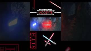 The Acolyte Jedi vs Sith NOT LIKE US #starwars #theacolyte #jedi #sith #sithlord #lightsaber