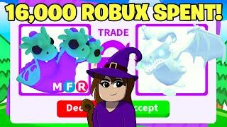 Trading 16K MEGA ROBUX JEKYLL HYDRA (Adopt me Halloween update)