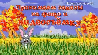 Видеосъемка утренника осени Курган, видеооператор на утренник Курган, видеограф Курган