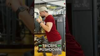 PUSHDOWN ya da TRİCEPS PUSHDOWN #fitness #motivation #egzersiz #gym #triceps #armday #kolgünü #spor