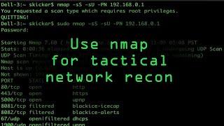 Using NMAP -Ping Sweeps, Port Scans, IP Spoofing and Gathering Information