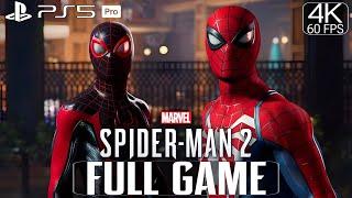 Marvel’s Spider-Man 2 PS5 PRO Full Game Walkthrough - No Commentary - 4K HDR 60FPS