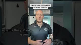 What is the number 1 treatment priority in drowning patients? #paramedic #emt #ems #paramedicstudent