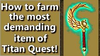 Titan Quest Anniversary How to farm Adamantine Sickle of Kronos