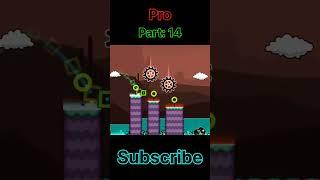 Noob VS Pro Pt 14 #shorts #ytshorts #viralshorts #trendingshorts #geometrydash #noobvspro