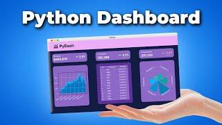 Make Modern Python Dashboards With Tkinter & Matplotlib!