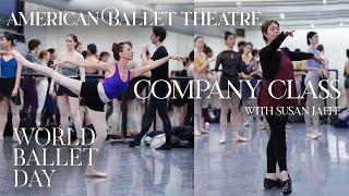 #WorldBalletDay | ABT Company Class with Susan Jaffe 🩰