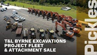 T&L Byrne Excavations Fleet Sale | Pickles Auctions