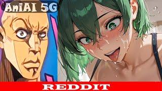 Anime vs Reddit (The rock reaction meme) Anime vs AI arts - memes video!