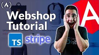 Build a Webshop – Angular, Node.js, TypeScript, Stripe