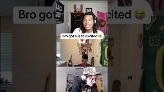 Bro got to excited #twitch #funny #streamer