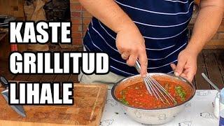 Kaste grillitud lihale