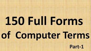 150 Full Forms of Computer Terms | Superb Madhu24