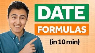 Master Date Functions in Excel (HUGE time saver)