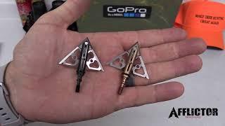 Afflictor Broadhead Comparison 2.0