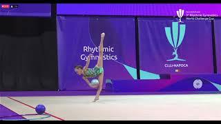 Stiliana Nikolova (BUL), ball, AA / World Challenge Cup - Cluj Napoca - 2022 / Score: 33.200