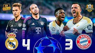 Real Madrid vs Bayern Munich (4-3) | Extended Highlights And Goals | Champions League 2024