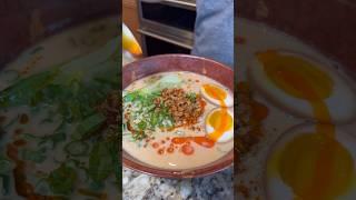 Creamy tan tan ramen 