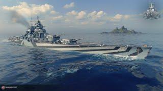 World of Warships Bourgogne линкор 10ур за сталь