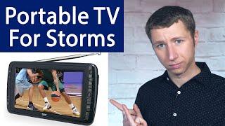 A Portable TV Can Save Your Life in a Weather Emergency