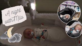 Reborn Baby Milo’s Night *with outing* | Sophia’s Reborns