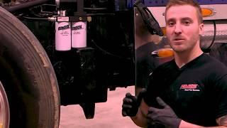 FASS Diesel Fuel Systems "165G Semi Installation Video" Using NEW nylon fuel line kit!