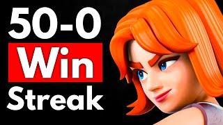 I Got 50-0 WIN Streak and Reached Ultimate Champion!