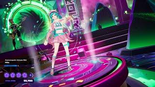 Fortnite Festival - Miku (Expert Vocal) Flawless 100% Gameplay [PC]