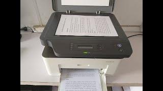 How to copy documents using an HP printer [HP Laser MFP 135a for printing and copying documents]