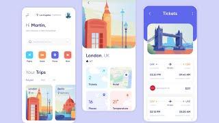 Best 15 Example UI/UX Design For Mobile App | UI/UX Animation Design